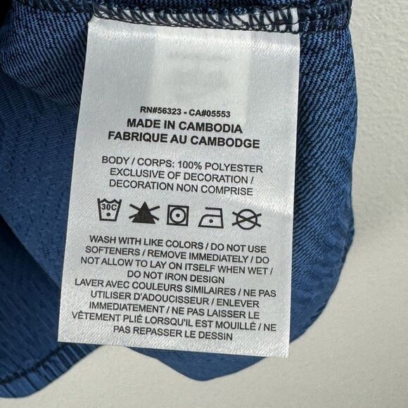 Nike Mens Dri-FIT ADV Tour Textured Short Sleeve Golf Polo Blue FD5731-402 Sz L - Picture 5 of 9